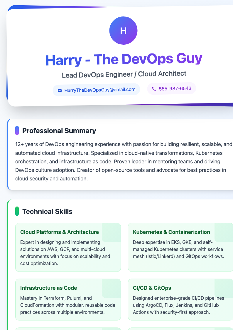 creative-resume Preview