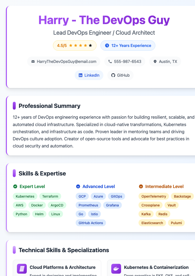 enhanced-resume Preview